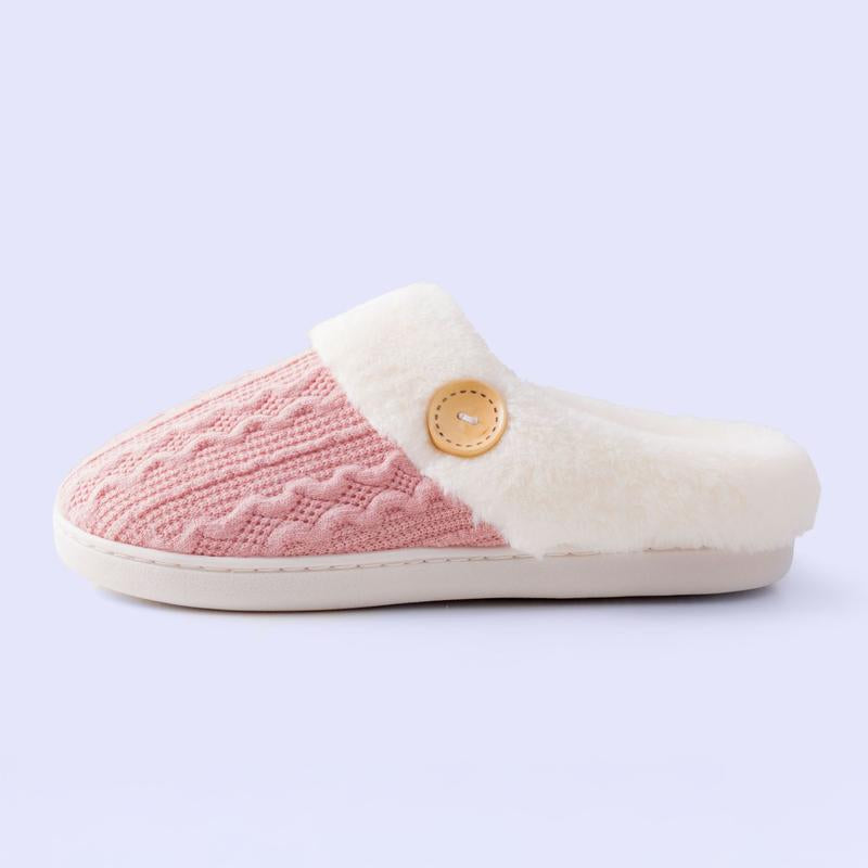 Slippers for Women Memory Foam Fuzzy House Slippers Bedroom Non-Slip Warm Fluffy Plush Womens Slippers
