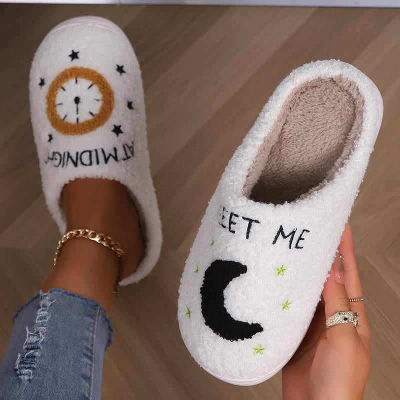 Evil Eyes Slippers for Women Strawberry Heart Slippers Memory Foam Slippers Slip on House Shoes Comfortable Bedroom Slidessoft Plush House Slippers Winter Indoor Outdoor Slipper